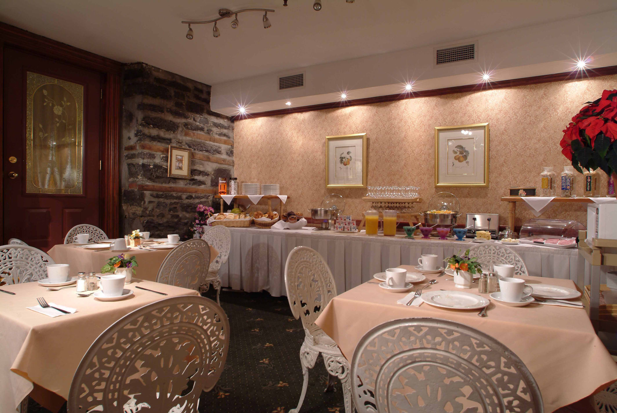 Auberge Le jardin d'Antoine Montréal Restaurant foto